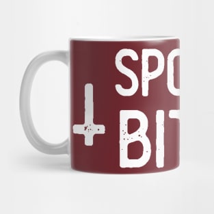 Spooky Bitch / // Humorous Witchy Typography Design Mug